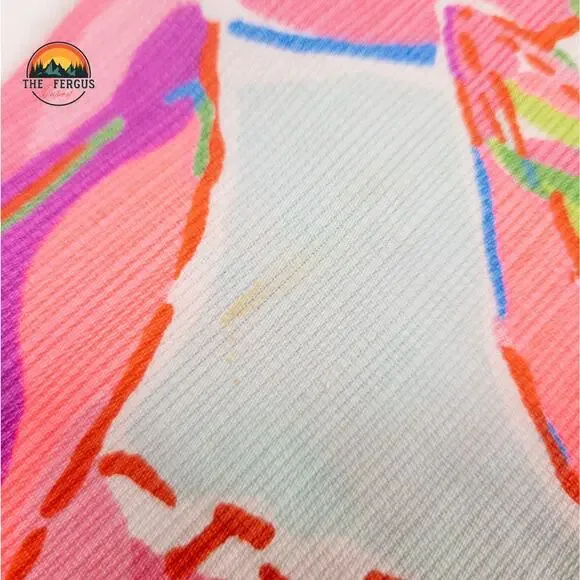 Lilly Pulitzer The Chipper Shorts 10” Floral Belted Pockets Cotton Womens Sz 2 - Picture 9 of 11